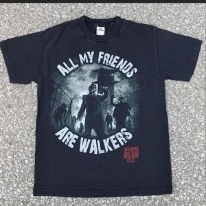 Vtg 2014 The Walking Dead T-Shirt AMC Series AAA Alstyle Promo Tee Size Medium